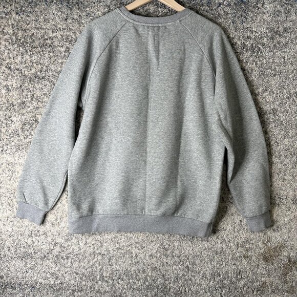 McQueen and the Violet Fog Sweatshirt Mens Large Gray Crewneck Embroidered NWOT - Picture 8 of 8